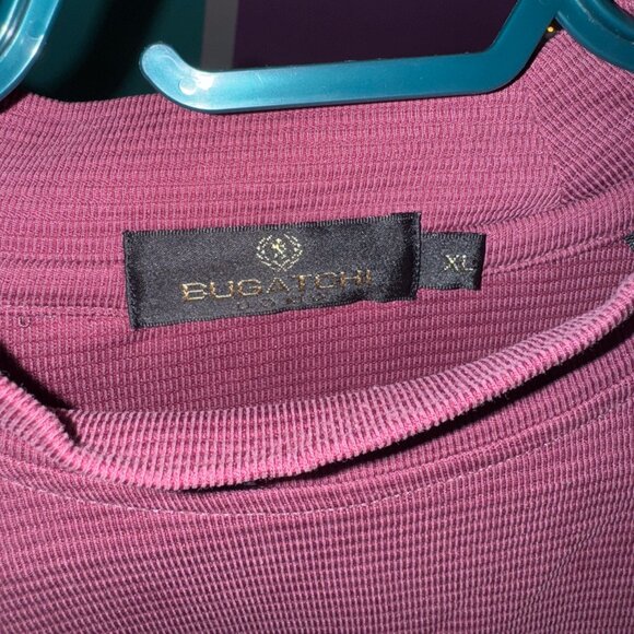 Burgandy Bugatchi Sweater Size XL - Picture 2 of 3